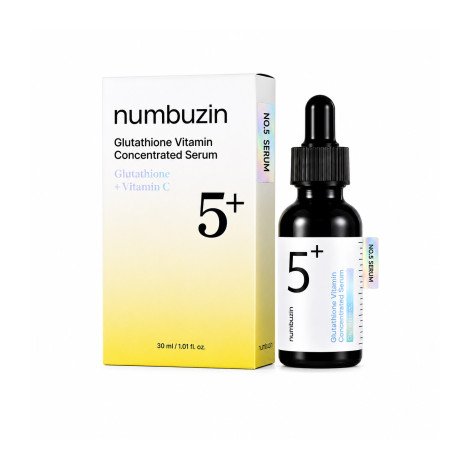Numbuzin 5+ Glutathione Vitamin Concentrated Serum 30ml - Image 1