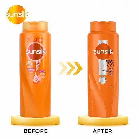 Sunsilk Instant Repair Shampoo for Damaged Hair 700ml - Image 1
