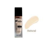 Everly Pure Matte Full Coverage Liquid Foundation 24H SPF15 - Natural