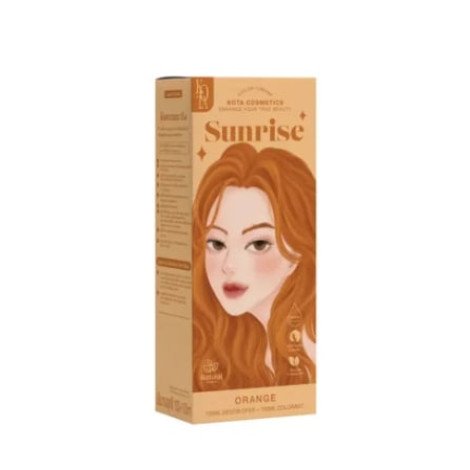 Kota Hair Color Cream Sunrise - Orange - Image 1