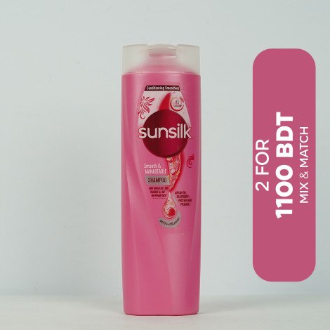 Sunsilk Smooth & Manageable Shampoo 300ml - Image 1