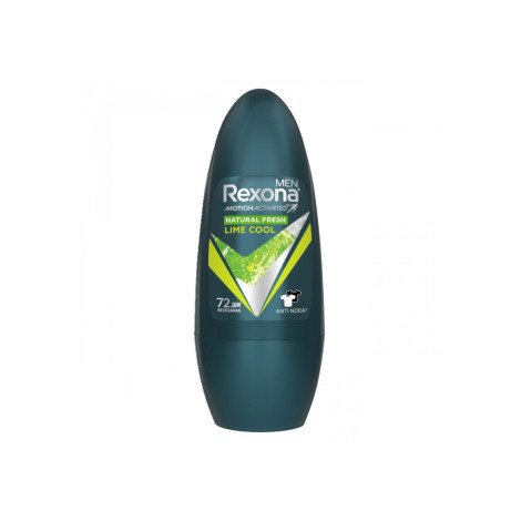 Rexona Men Motion Activated Natural Fresh Lime Cool Roll On 45ml - Image 1