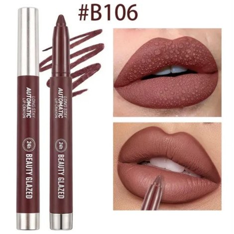 Beauty Glazed Long Stay Automatic Lip Crayon - B106 Espresso - Image 1