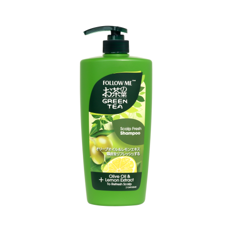Follow Me Green Tea Scalp Fresh Shampoo 650ml - Image 1