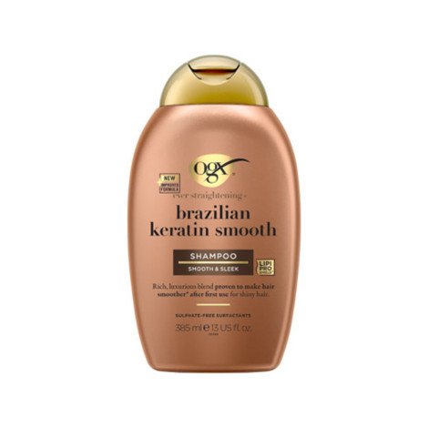 OGX Ever Straightening + Brazilian Keratin Smooth Shampoo 385ml - Image 1