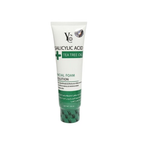 YC Salicylic Acid Tea Tree Oil Facial Foam Solution 100ml - Image 1