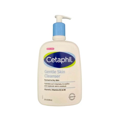 Cetaphil Gentle Skin Cleanser Normal to Dry Sensitive Skin 591ml - Image 1