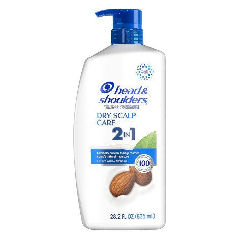 Head & Shoulders Dry Scalp Care 2in1 Shampoo 835ml - Image 1