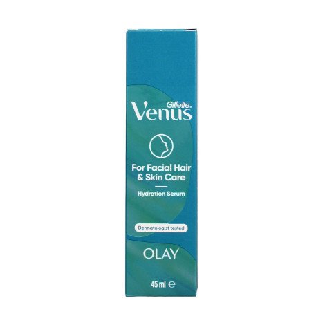 Gillette Venus For Facial Hair And Skin Care Hydration Serum 45ml - Image 1
