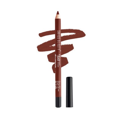 Swiss Beauty Bold Matte LipLiner - 06 Cherry Brown - Image 1