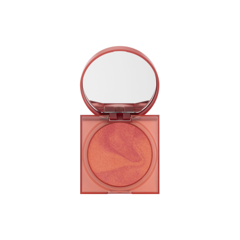 Huda Beauty GloWish Cheeky Vegan Blush Powder - 06 Sassy Saffron - Image 1