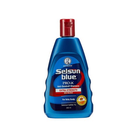 Selsun Blue Pro-X Anti Extra Strength Dandruff Shampoo 200ml - Image 1