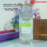 Simple Kind To Skin Micellar Cleansing Water 200ml