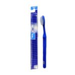 Tek Pro Angled Soft Tooth Brush - Dark Blue