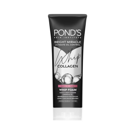 Pond's Bright Miracle Ultimate Oil Control Collagen Whip Foam 100g - Image 1