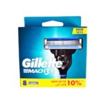 Gillette Mach3+ Razor Blade - 8 Cartridges