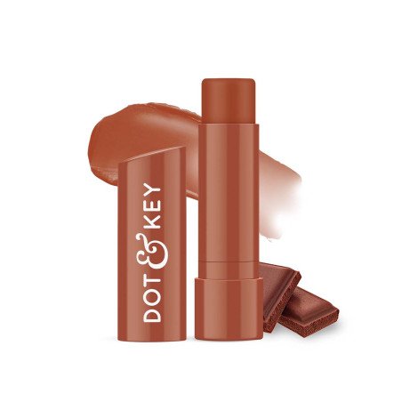 Dot & Key Barrier Repair Hydrating Tinted Lip Balm SPF 50 - Cocoa Nude 4.5g - Image 1