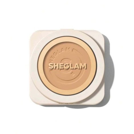 Sheglam Skin-Focus High Coverage Powder Foundation - Warm Vanilla - Image 1