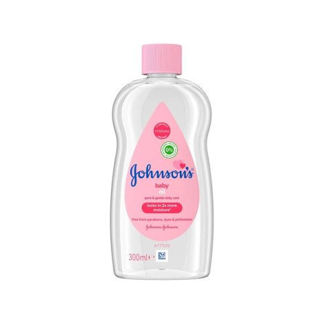 Johnson's Pure & Gentle Daily Care Baby Oil 300ml - Image 1