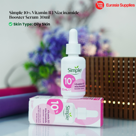Simple 10% Vitamin B3 Niacinamide Booster Serum 30ml - Image 1