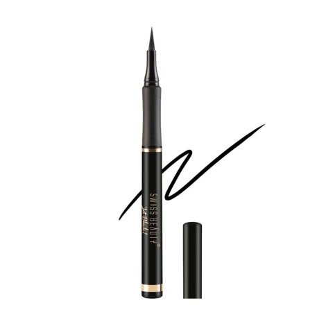 Swiss Beauty Jet Black Bold Felt Tip Eyeliner 1.2ml - Image 1