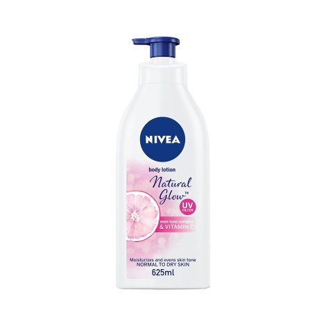 Nivea Natural Glow UV Filter Body Lotion 625ml - Image 1
