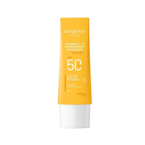 Dot & Key Vitamin C + E Super Bright Sunscreen SPF50+ PA++++ 50g - Image 1