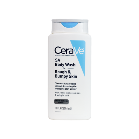 Cerave SA Body Wash for Rough and Bumpy Skin 296ml - Image 1