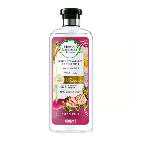 Herbal Essences White Strawberry & Sweet Mint Shampoo 400ml - Image 1