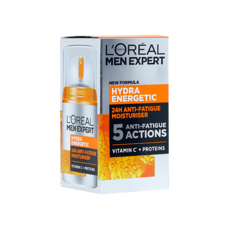LOreal Men Expert Hydra Energetic 24H Anti-Fatigue Moisturiser 50ml - Image 1