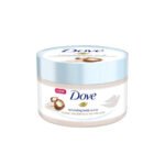 Dove Crushed Macadamia & Rice Milk Scent Exfoliating Body Scrub 225ml