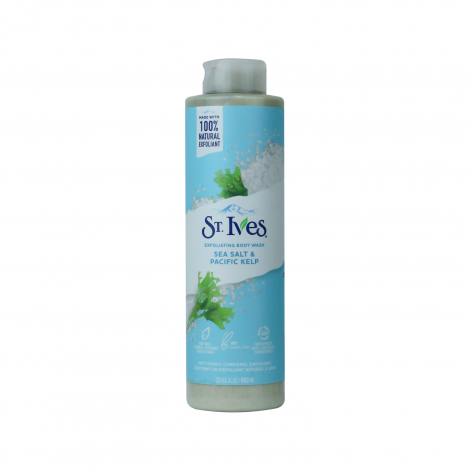 St.Ives Sea Salt & Pacific Kelp Exfoliating Body Wash 650ml - Image 1
