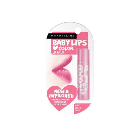Maybelline Baby Lips Color Lip Balm SPF11 - Pink Lolita - Image 1
