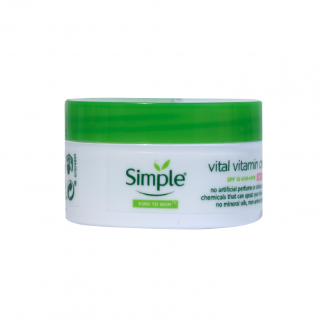 Simple Kind to Skin Vital Vitamin Day Cream 50ml - Image 1