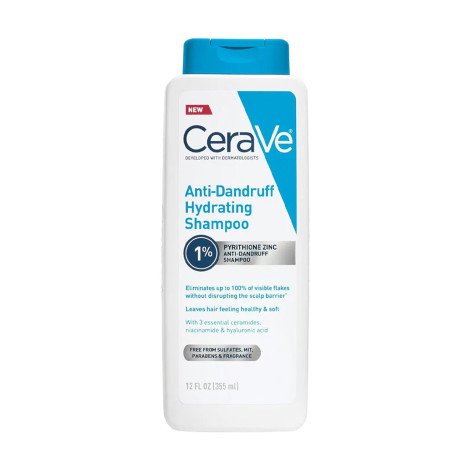 CeraVe 1% Anti-Dandruff Hydrating Shampoo 355ml - Image 1
