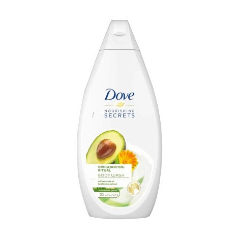 Dove Invigorating Ritual With Avocado Oil & Calendula Extract Body Wash 500ml - Image 1