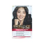 Loreal Hair Colour Excellence - 1 Natural Darkest Black