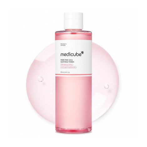Medicube PDRN Pink Cica Soothing Toner 250ml - Image 1