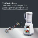 Philips 750W 4-Jar Mixer Grinder - HL7701/01 - Image 3