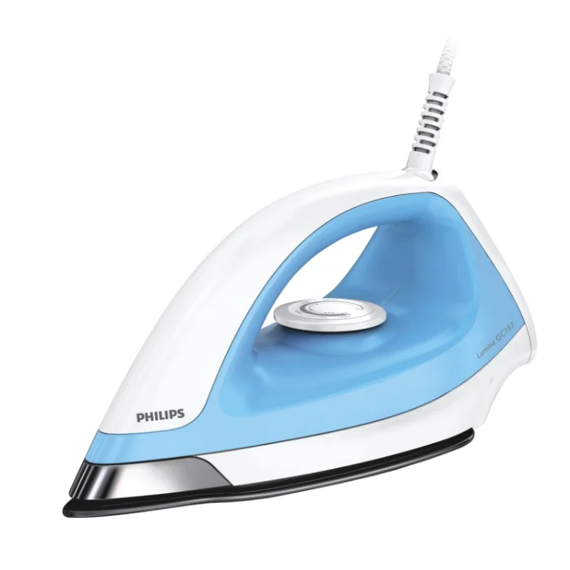 NEWGC157_02_1_49d18b9e-33f0-4e74-ad51-083857b49eeb Philips 1100W Dry Iron - GC157/02 - Image 1