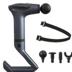 Massage Machine 12 Levels Strength Massager Machine for Pain Relief with 4 Attachment Heads, Body Massage Machine for Home & Extender Handle & Belt for Pain Relief (Multi M-G-SL-887)