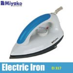 Miyako EI 317 Premium Ceramic Coating Electric Iron 1000 watt