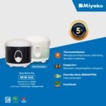 Miyako Rice Cooker MCM-508 -1.8 ltr - Image 2