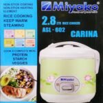 2.8 Liter Miyako Rice Cooker ASL-602 Carina