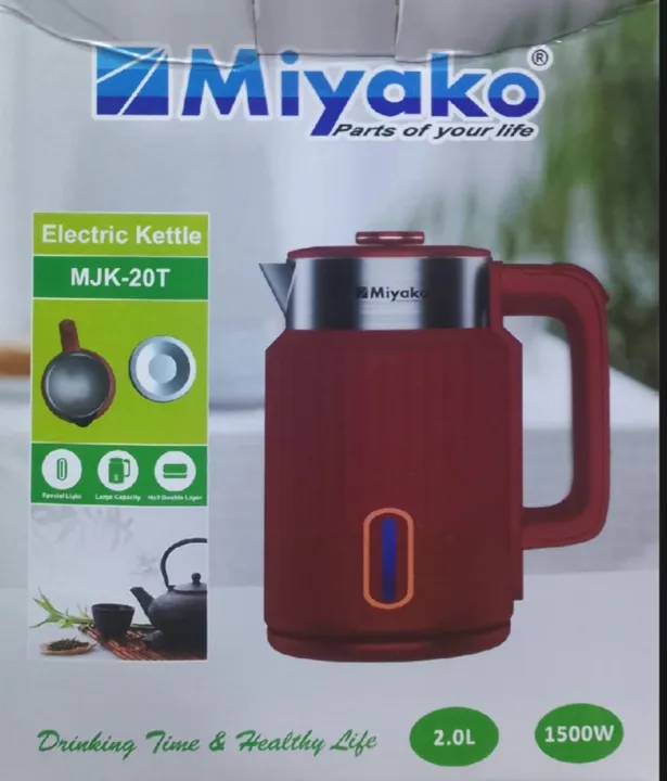 mjk bst 20 Miyako 2 Liter Electric Kettle MJK-20T - Image 1